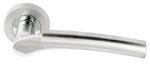 Arkus Door Handle on Rose - Frelan